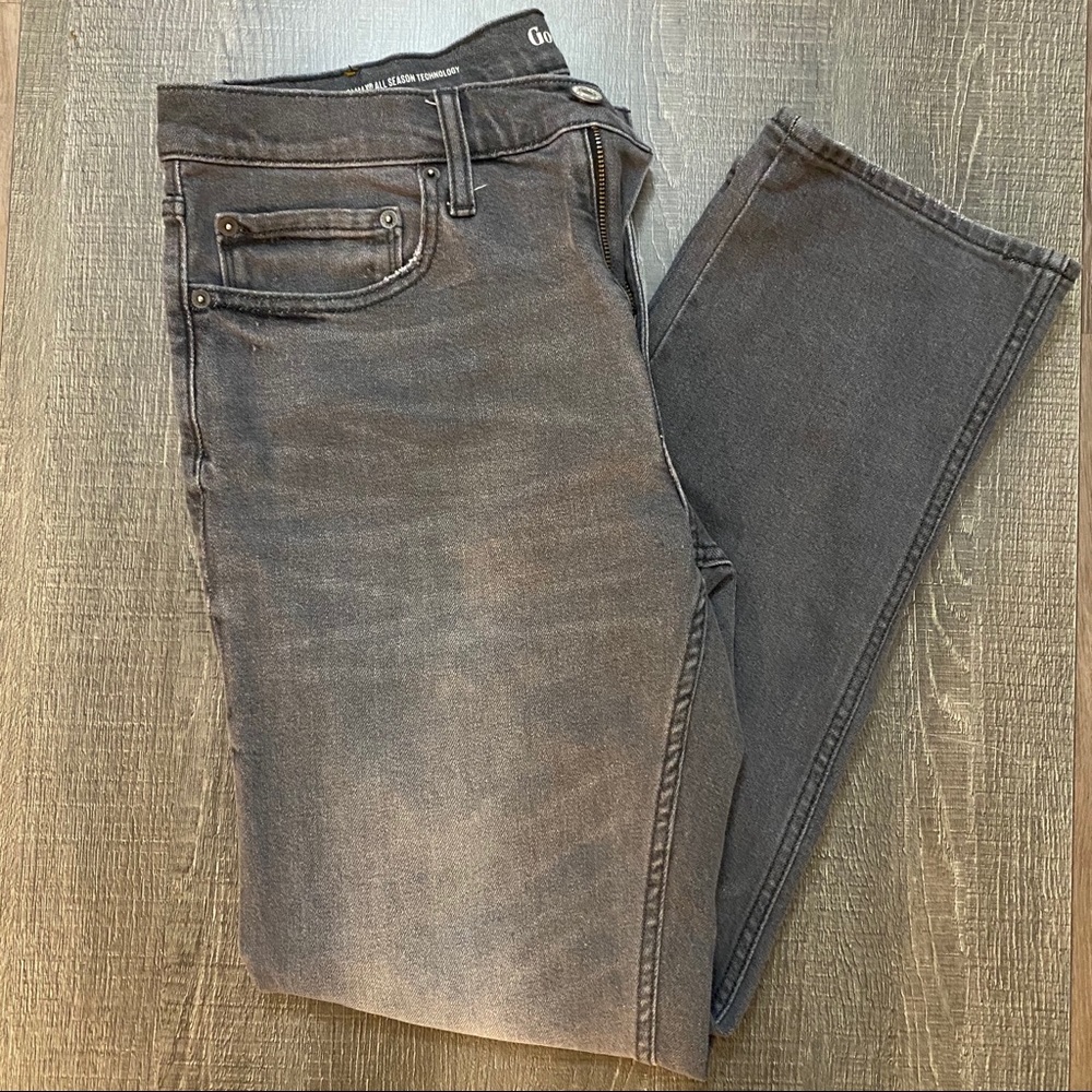 Slim Straight Grey Jeans Coolmax Goodfellow & CO